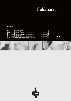 449 SR801_Digital scale.indd
