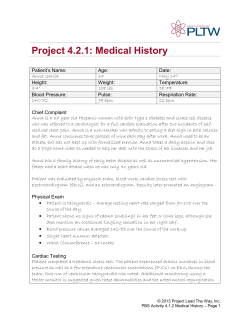 Project 4.2.1: Medical History