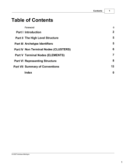Table of Contents - Medical Objects – Downloads