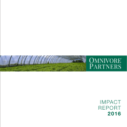 Online report - Omnivore Partners