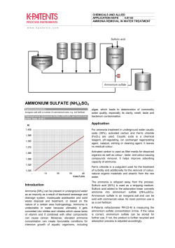 AMMONIUM SULFATE (NH4)2SO4 - K
