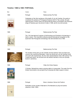 Timeline / 1880 to 1900 / PORTUGAL