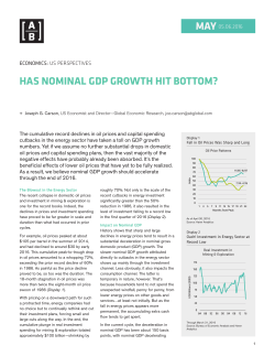 has nominal gdp growth hit bottom?