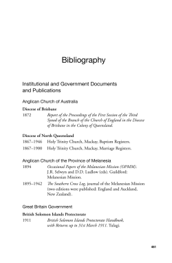 Bibliography - ANU Press