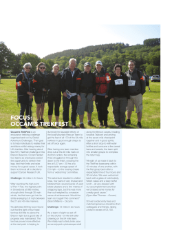 focus: occam`s trekfest