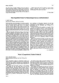 Plant Organelles [Volume 9 of Methodological Surveys: (B