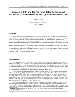 Analysis of CNN and The Fox News Networks