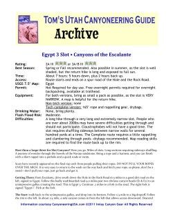 Egypt 3 Slot &bull; Canyons of the Escalante