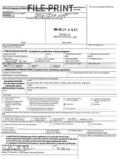 "disassembly of the firearm action" and