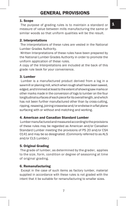 Section 1) General Provisions &ndash; Paras. 1-48 (pgs 7-21)