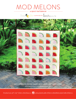 mod melons - Birch Fabrics