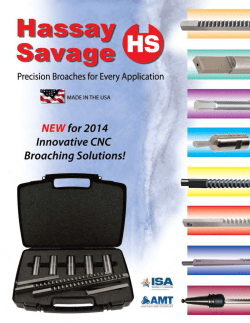 Broaching - Hassay Savage