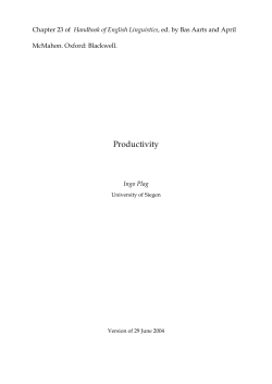 Productivity - Semantic Scholar