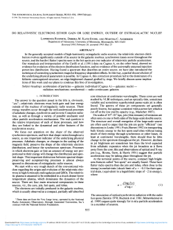 DO RELATIVISTIC ELECTRONS EITHER GAIN OR LOSE ENERGY