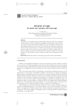 in PDF - Journal of Social Complexity