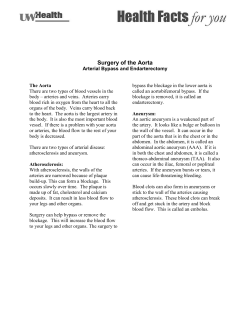 Surgery of the Aorta