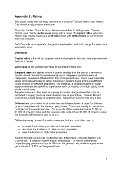 Appendix 8 : Rating - Tasman District Council