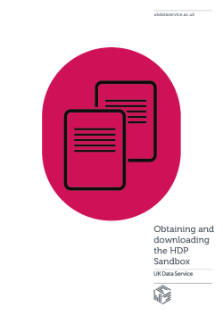 Obtaining and downloading the HDP Sandbox