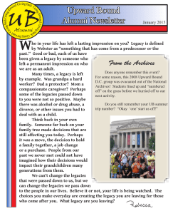 Alumni Newsletter 2015