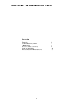 Systematic arrangement