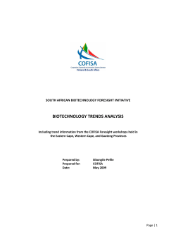 biotechnology trends analysis
