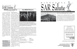 Spring 2015 MNSAR Salute