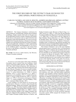 Cáceres et al. - Sociedade Brasileira de Paleontologia