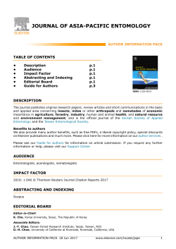 journal of asia-pacific entomology