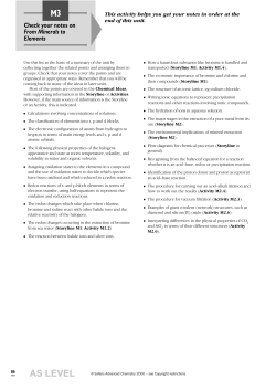 Activities - Benjamin