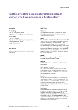 Article - Australian Journal of Advanced Nursing