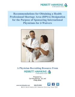 HPSA - Merritt Hawkins