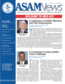 Med-Sci 2009 - American Society of Addiction Medicine