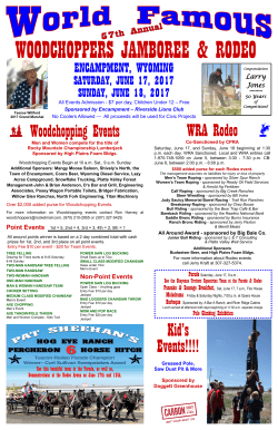 Kid`s Events!!!! - Town of Encampment