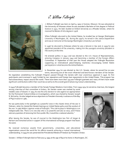 J. William Fulbright