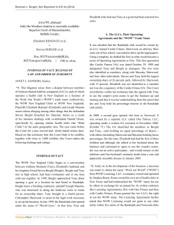 Beninati v. Borghi case