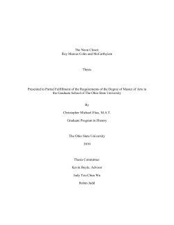 Thesis - OhioLINK Electronic Theses and Dissertations Center