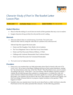 Character Study of Pearl in The Scarlet Letter