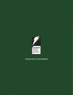 fueling athletic performance