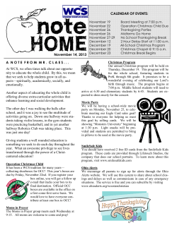 At WCS, we often times talk about our opportu