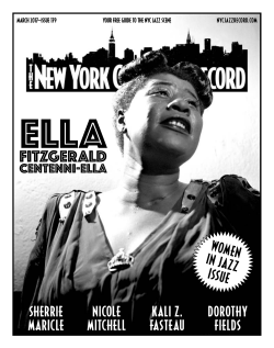 March 2017 - The New York City Jazz Record