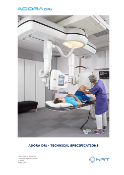ADORA DRi - TECHNICAL SPECIFICATIONS