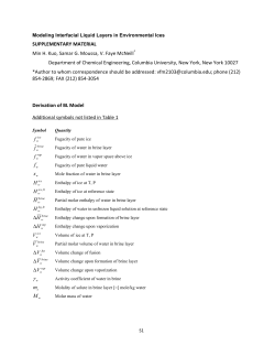 Supplement - Atmos. Chem. Phys