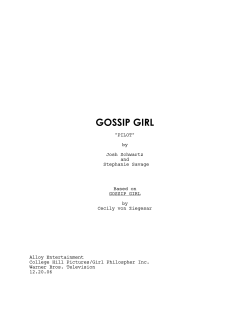 GOSSIP GIRL - Lee Thomson