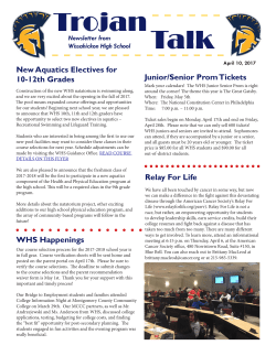 April 10, 2017 - Wissahickon School District