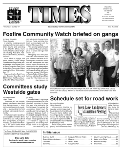 Foxfire Community Watch briefed on gangs