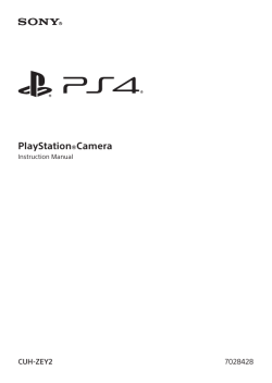 PlayStation&reg;Camera