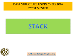 Stack - cvrce