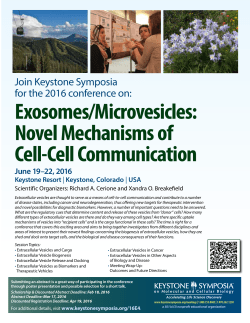 Flyer - Keystone Symposia