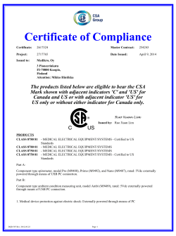 Certificate of Compliance