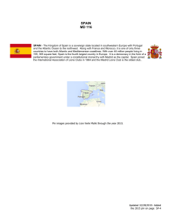 SPAIN MD 116